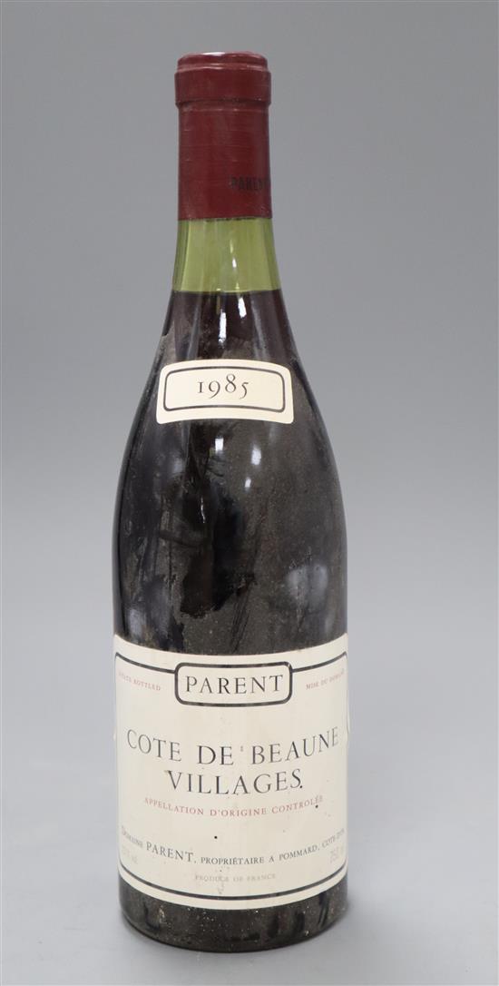 Eight bottles of Cote de Beaune Villages, 1985 (Parent)